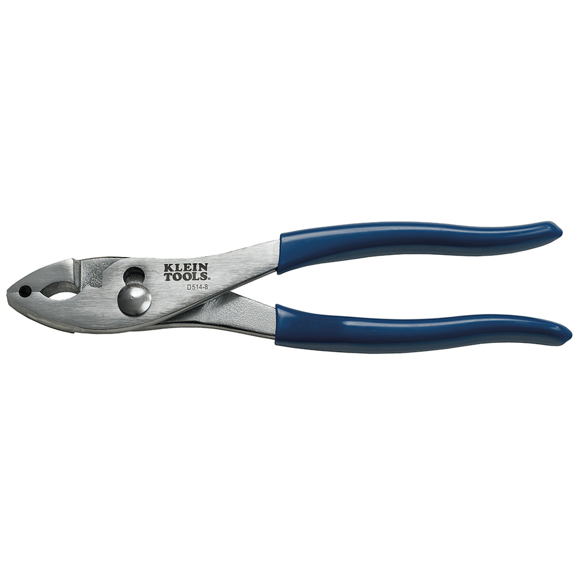 Klein Tools, 8in. Slip-Joint Pliers Hose Clamp, Model# D514-8